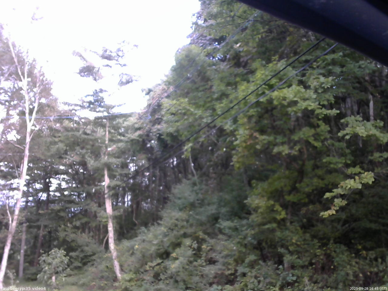 長野県菅平高原 ゆたか山荘 東側上空 2025/09/28 16:45
