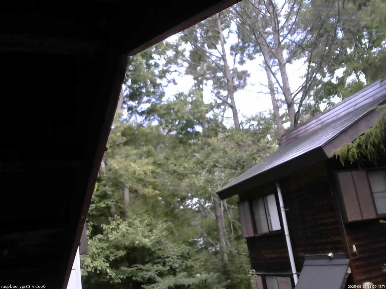 長野県菅平高原 ゆたか山荘 北側 2025/09/29 11:00