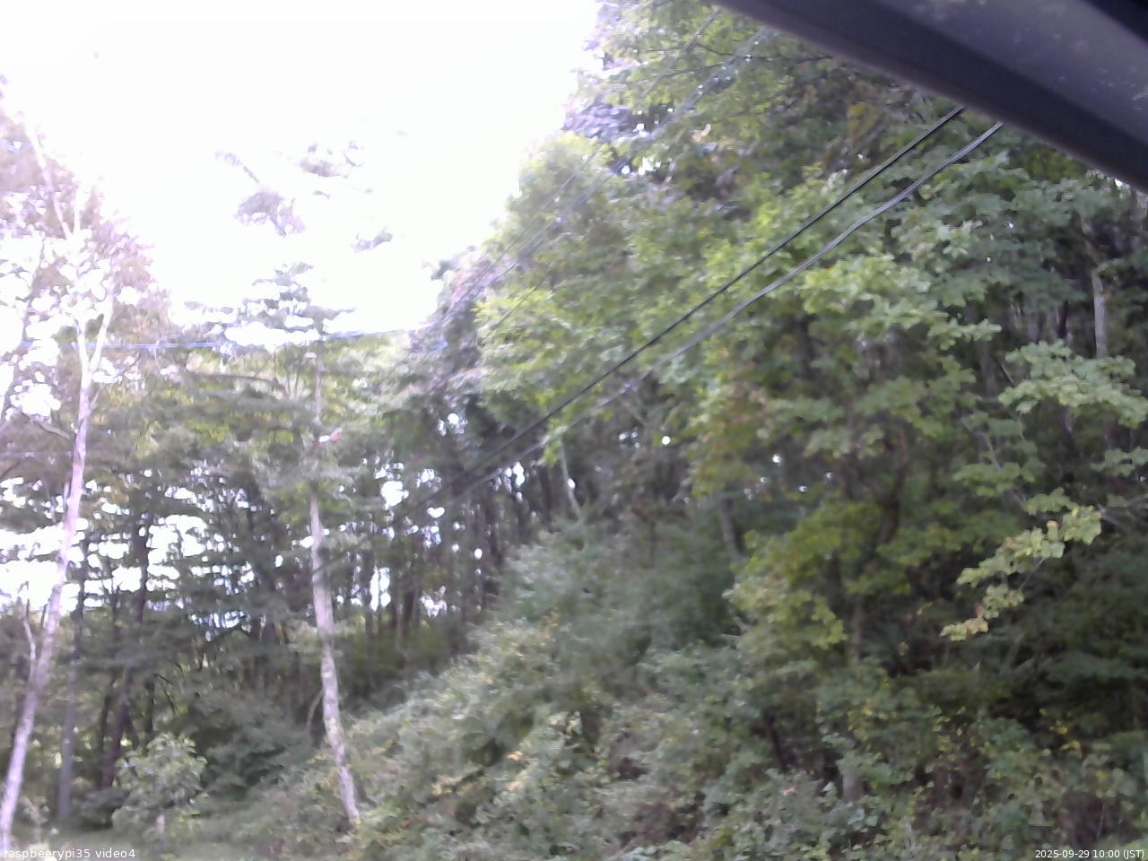 長野県菅平高原 ゆたか山荘 東側上空 2025/09/29 10:00