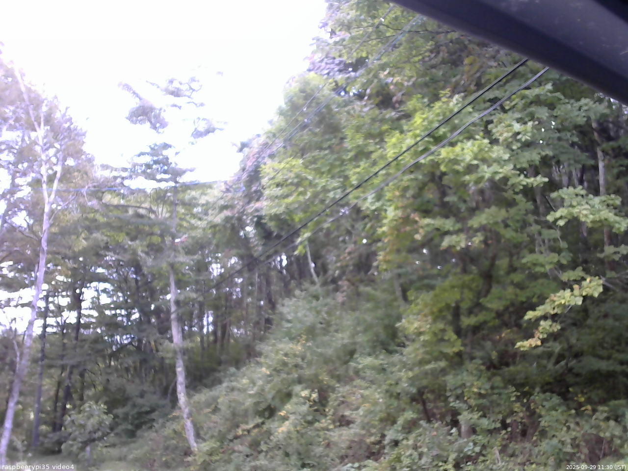 長野県菅平高原 ゆたか山荘 東側上空 2025/09/29 11:30