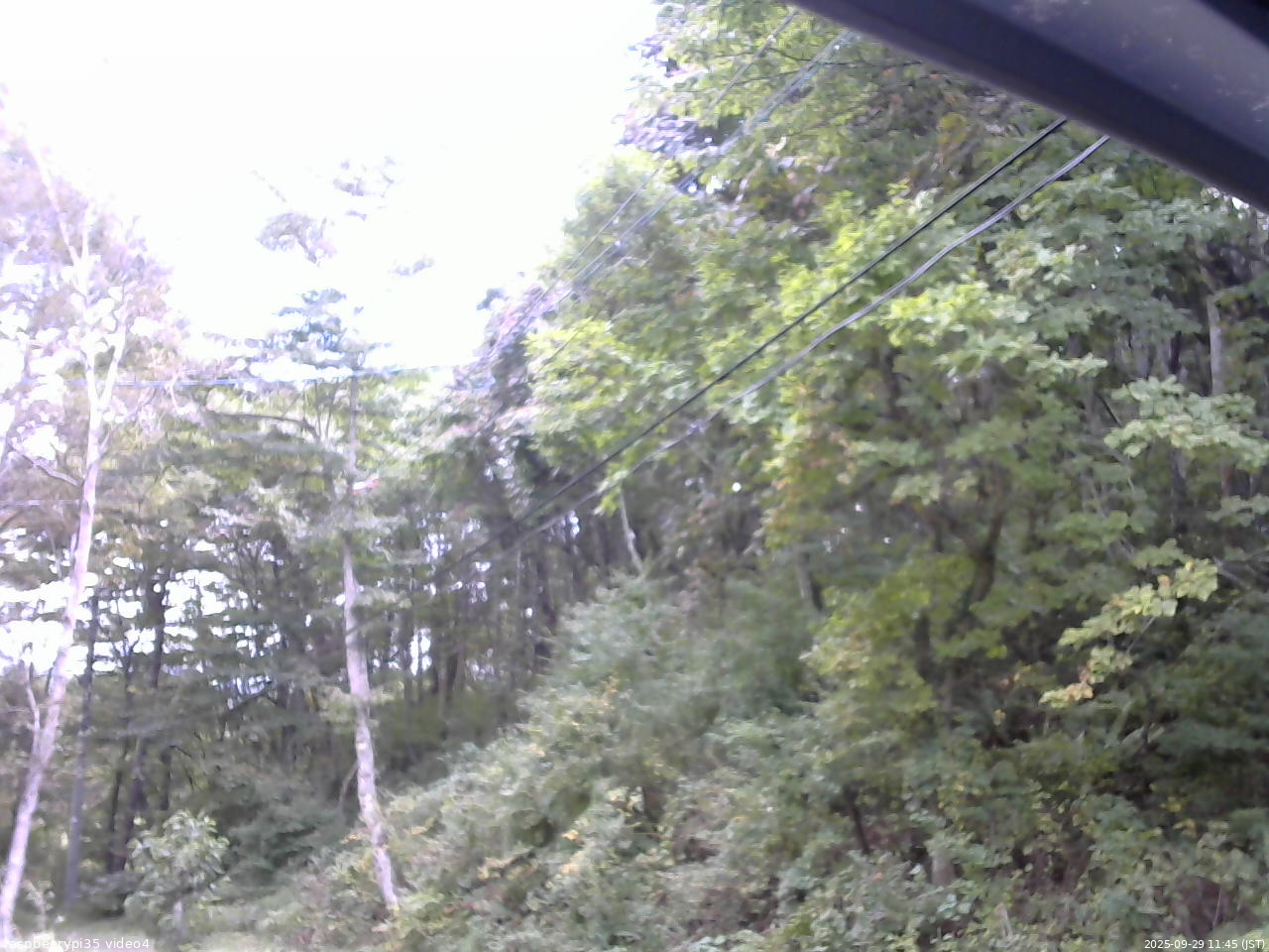 長野県菅平高原 ゆたか山荘 東側上空 2025/09/29 11:45