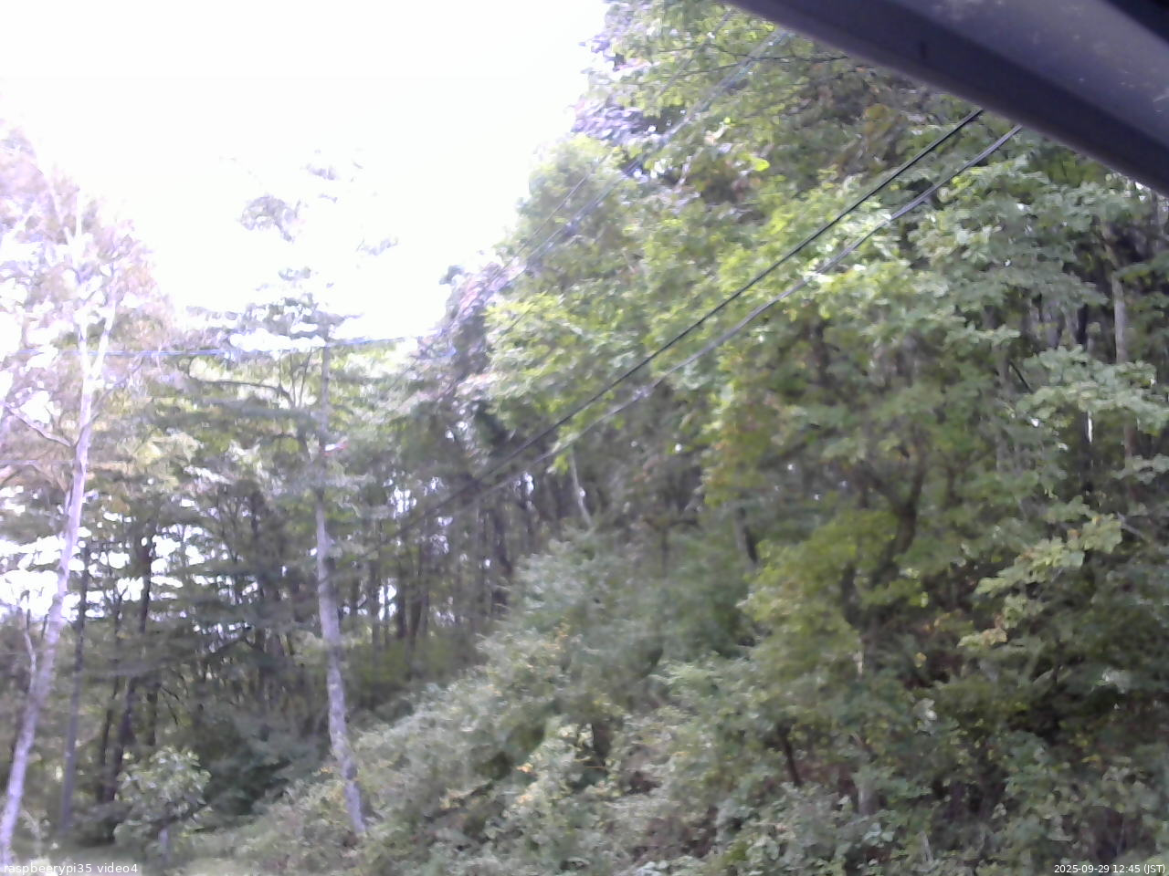 長野県菅平高原 ゆたか山荘 東側上空 2025/09/29 12:45