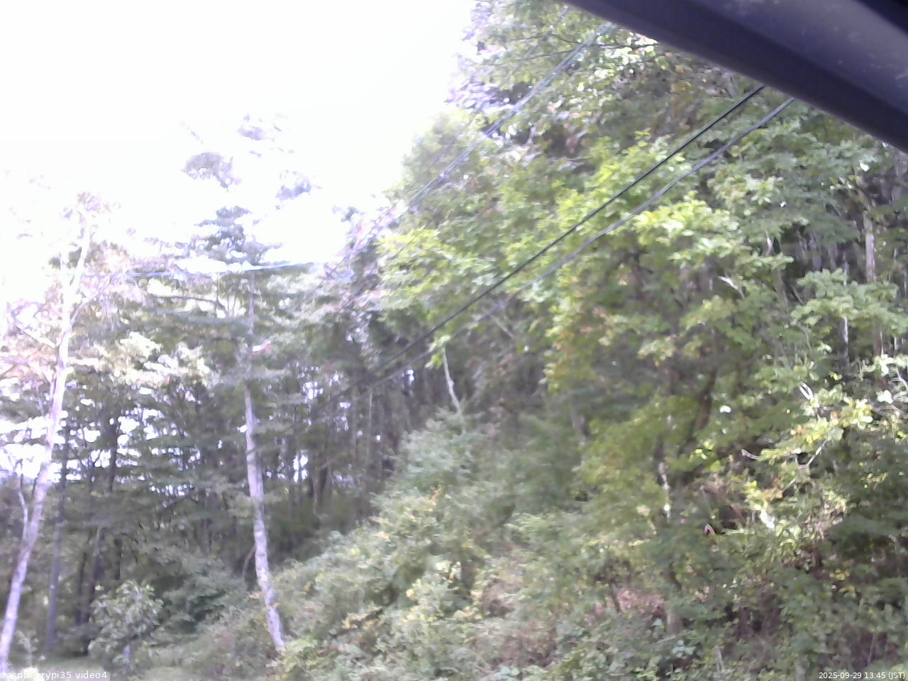 長野県菅平高原 ゆたか山荘 東側上空 2025/09/29 13:45