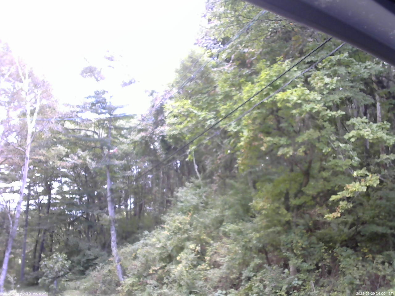 長野県菅平高原 ゆたか山荘 東側上空 2025/09/29 14:00
