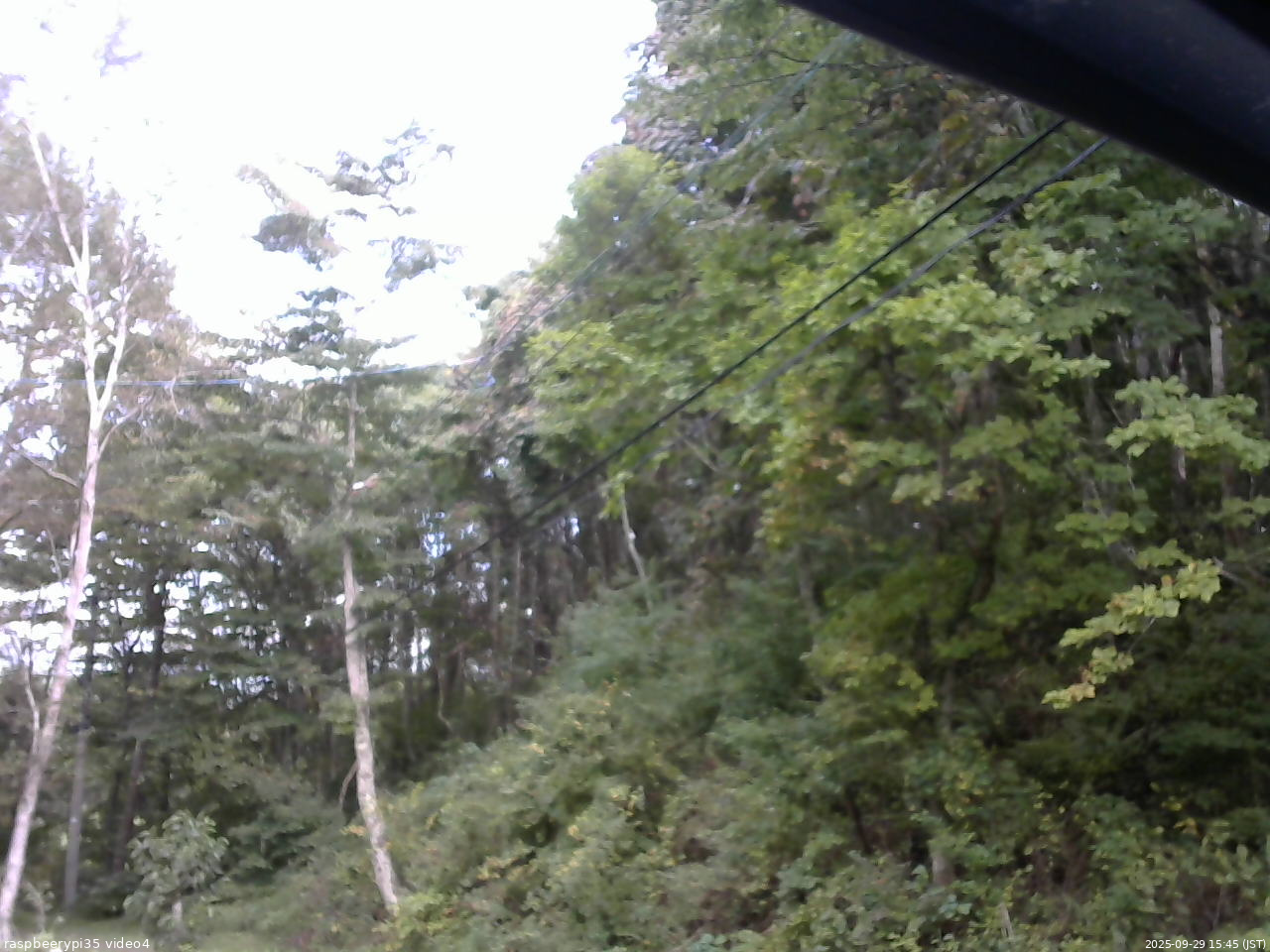 長野県菅平高原 ゆたか山荘 東側上空 2025/09/29 15:45