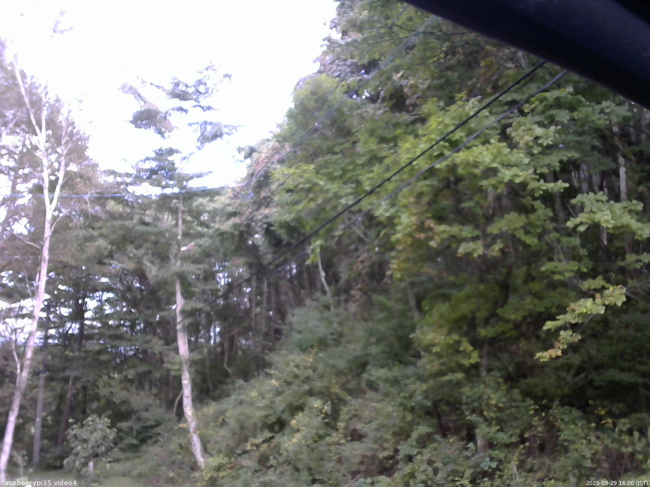 長野県菅平高原 ゆたか山荘 東側上空 2025/09/29 16:00