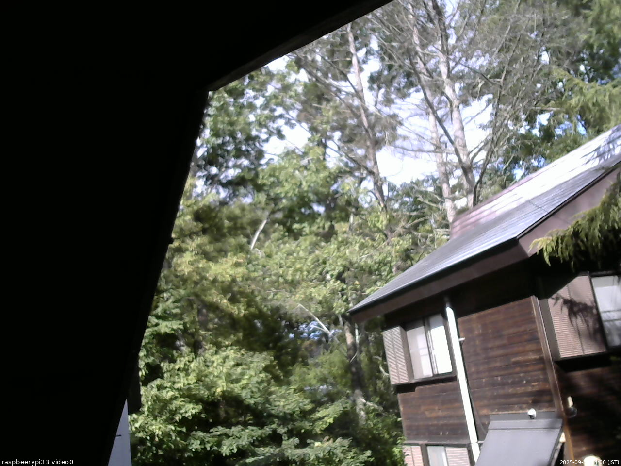 長野県菅平高原 ゆたか山荘 北側 2025/09/30 14:00