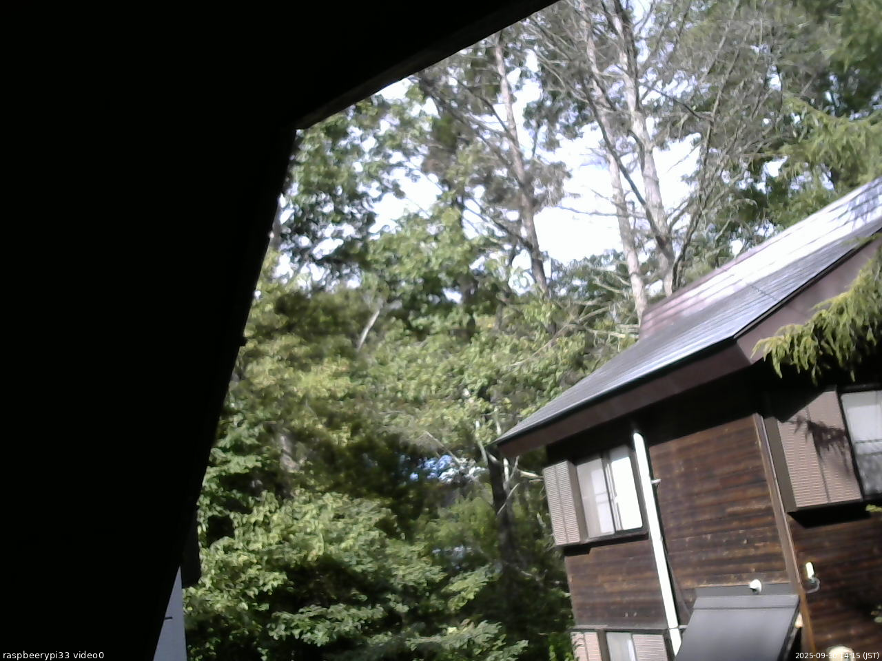 長野県菅平高原 ゆたか山荘 北側 2025/09/30 14:15