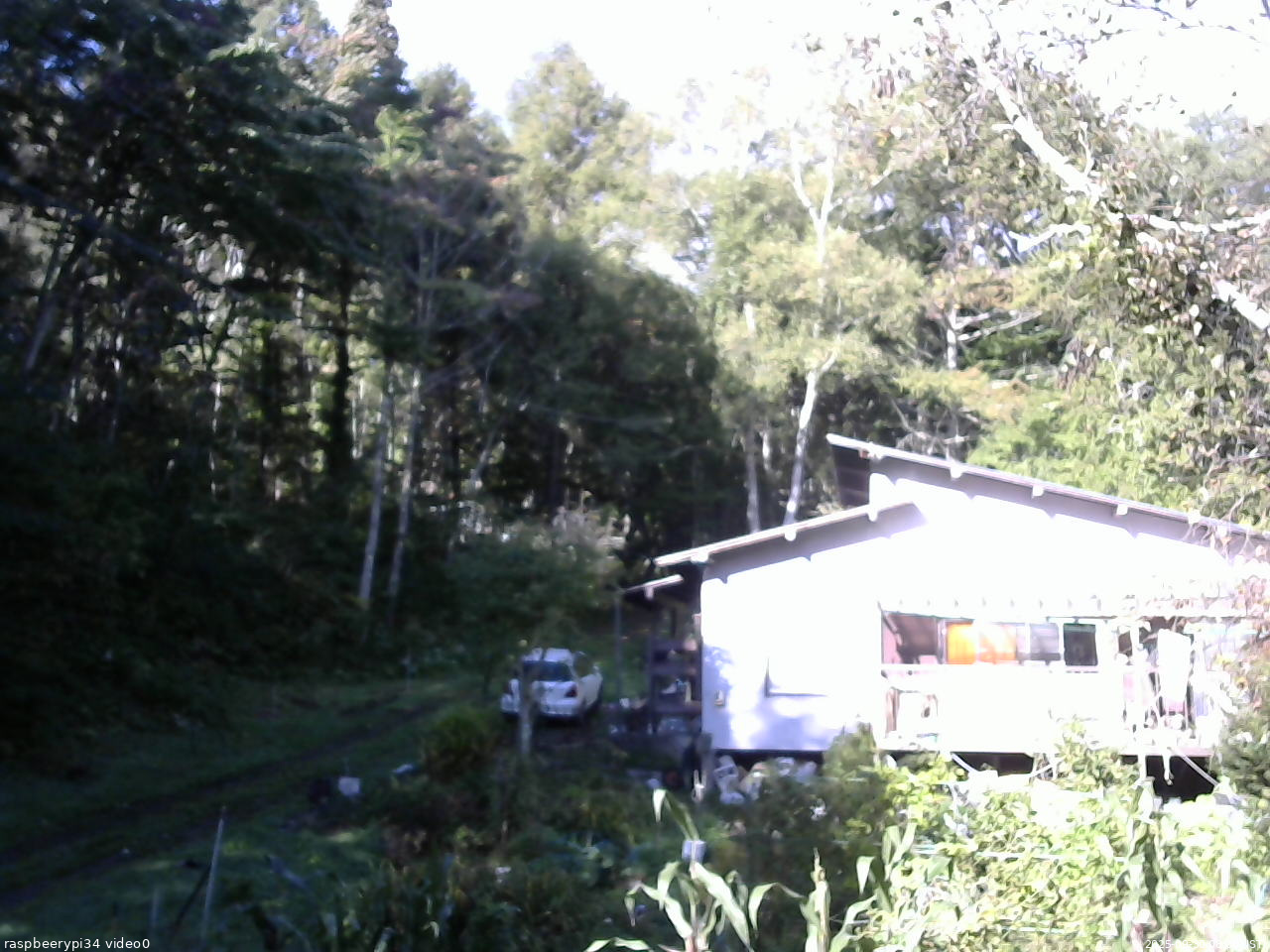 長野県菅平高原 ゆたか山荘 西側(坂上) 2025/09/30 08:00