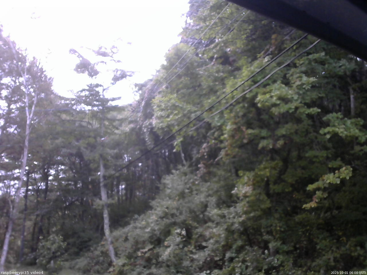 長野県菅平高原 ゆたか山荘 東側上空 2025/10/01 06:00