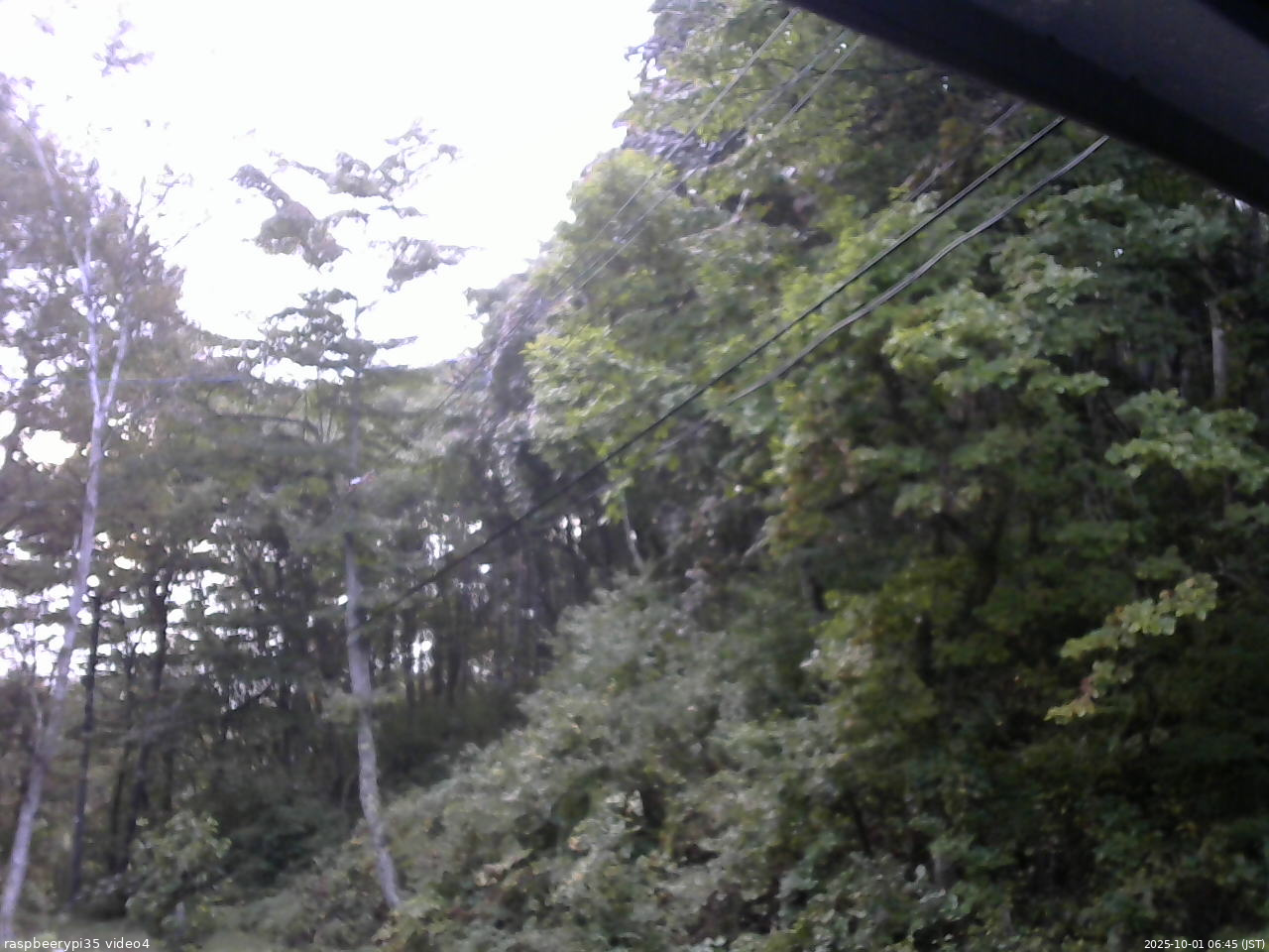長野県菅平高原 ゆたか山荘 東側上空 2025/10/01 06:45