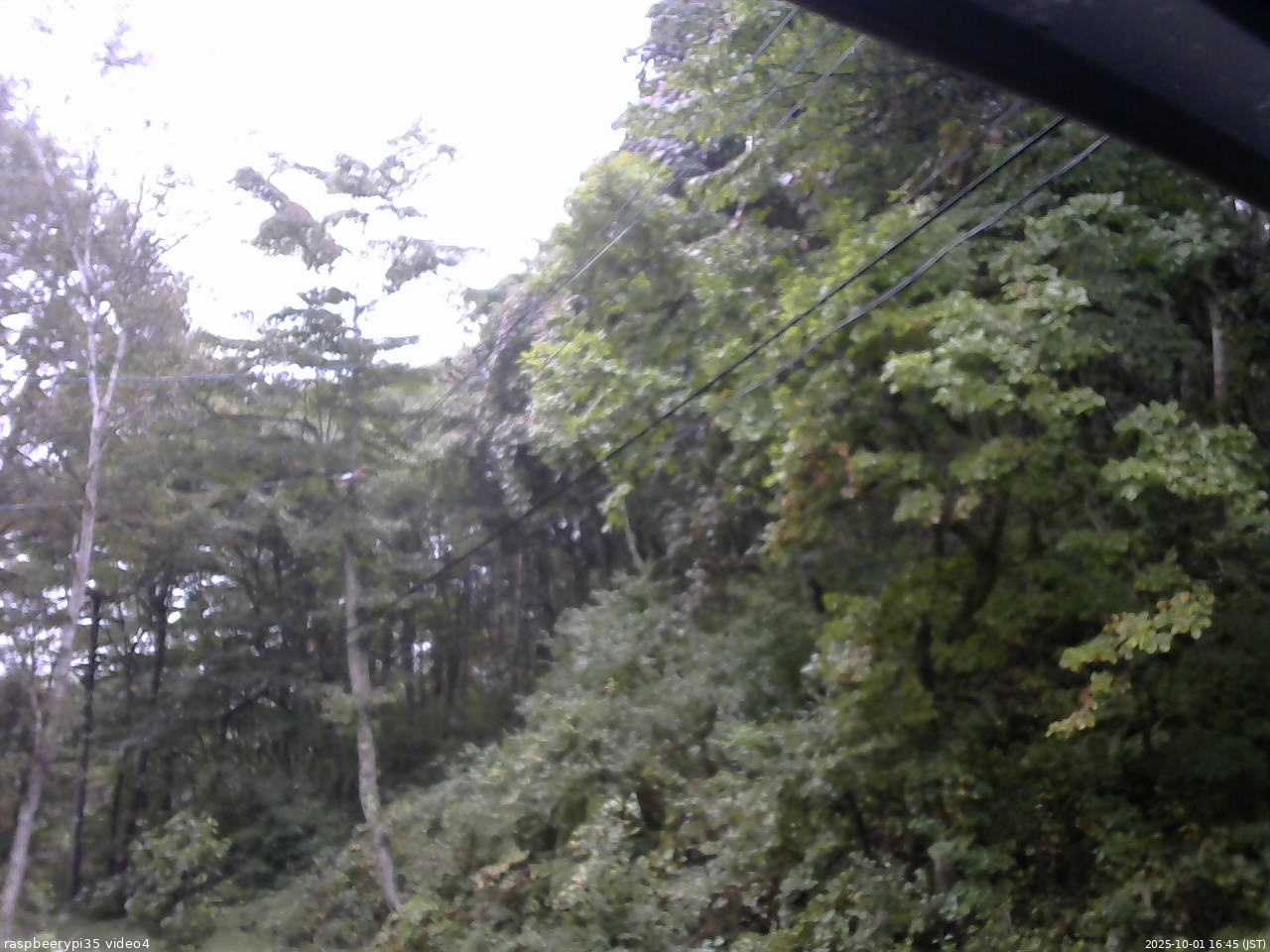 長野県菅平高原 ゆたか山荘 東側上空 2025/10/01 16:45