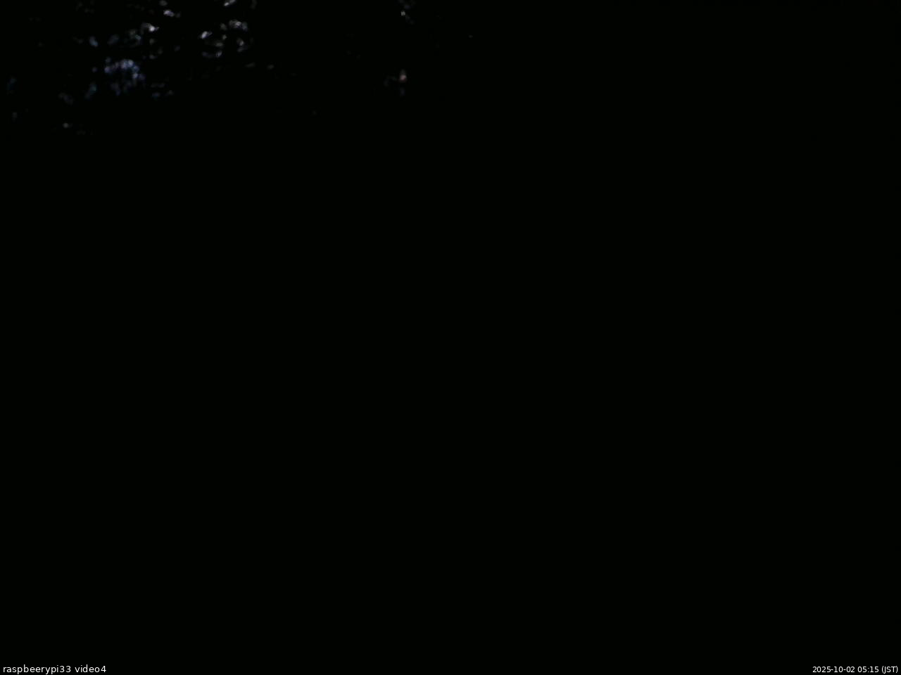 長野県菅平高原 ゆたか山荘 東側(坂下) 2025/10/02 05:15