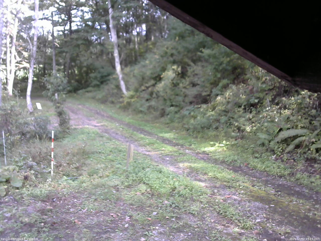 長野県菅平高原 ゆたか山荘 東側(坂下) 2025/10/02 13:15