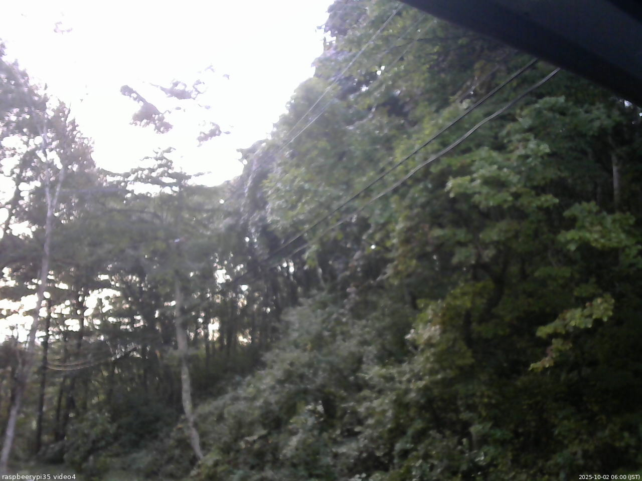 長野県菅平高原 ゆたか山荘 東側上空 2025/10/02 06:00