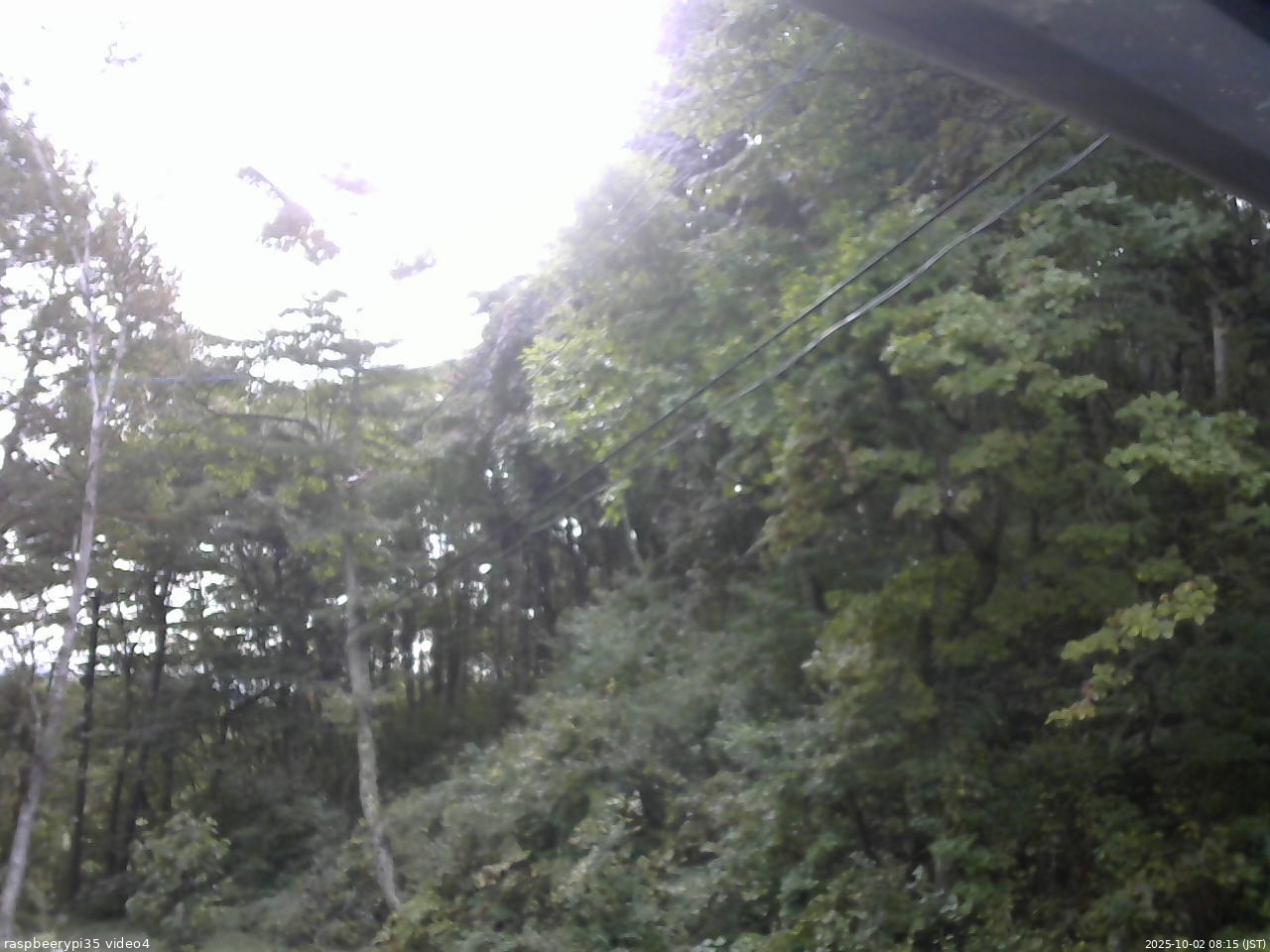 長野県菅平高原 ゆたか山荘 東側上空 2025/10/02 08:15