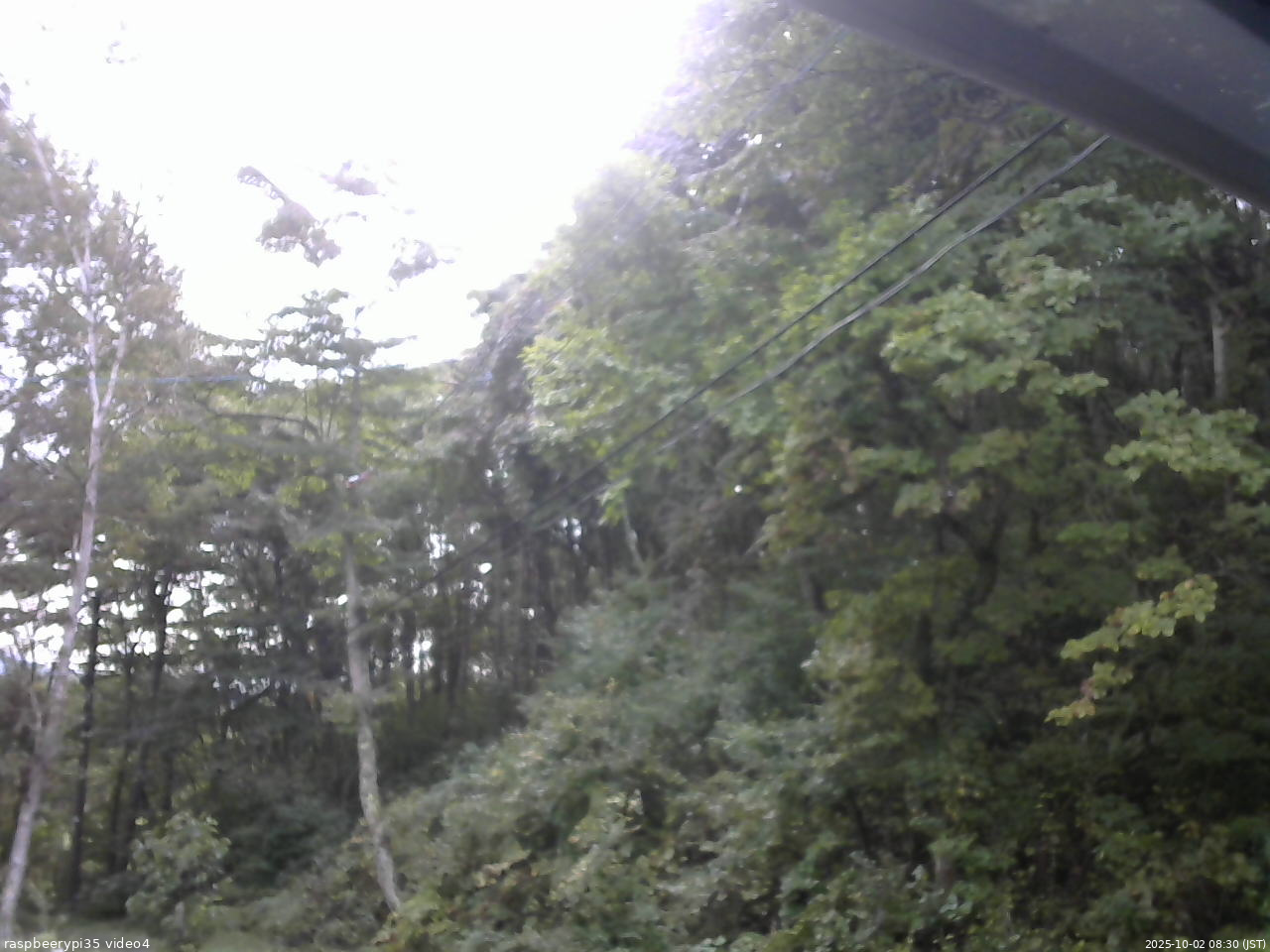 長野県菅平高原 ゆたか山荘 東側上空 2025/10/02 08:30