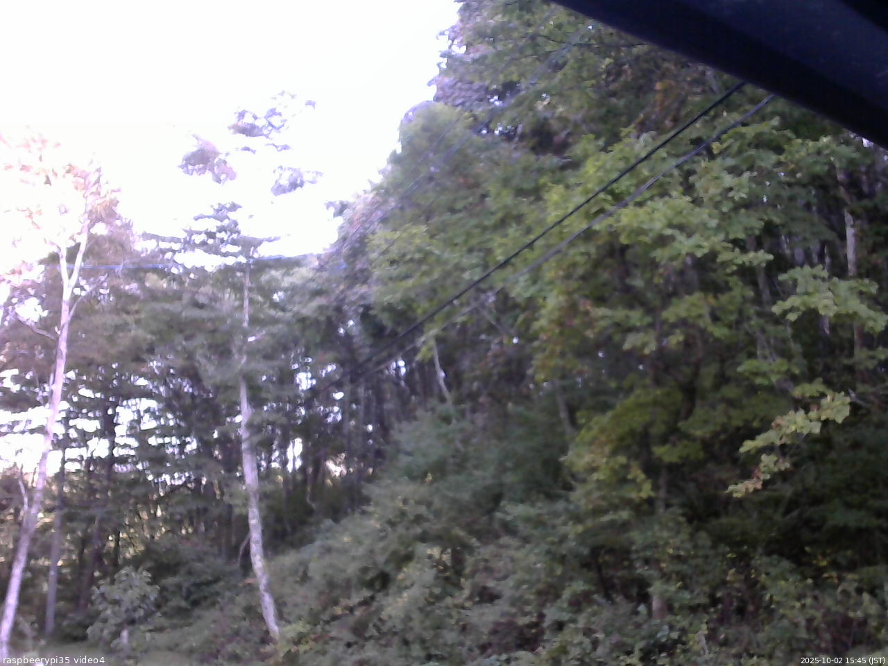 長野県菅平高原 ゆたか山荘 東側上空 2025/10/02 15:45