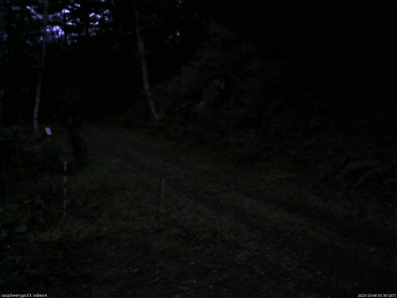 長野県菅平高原 ゆたか山荘 東側(坂下) 2025/10/04 05:30