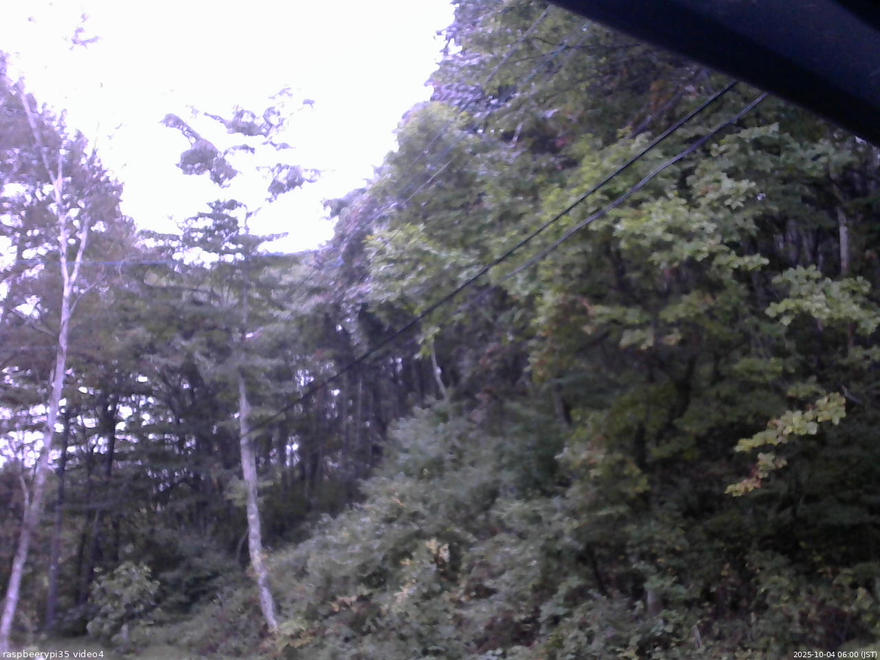 長野県菅平高原 ゆたか山荘 東側上空 2025/10/04 06:00