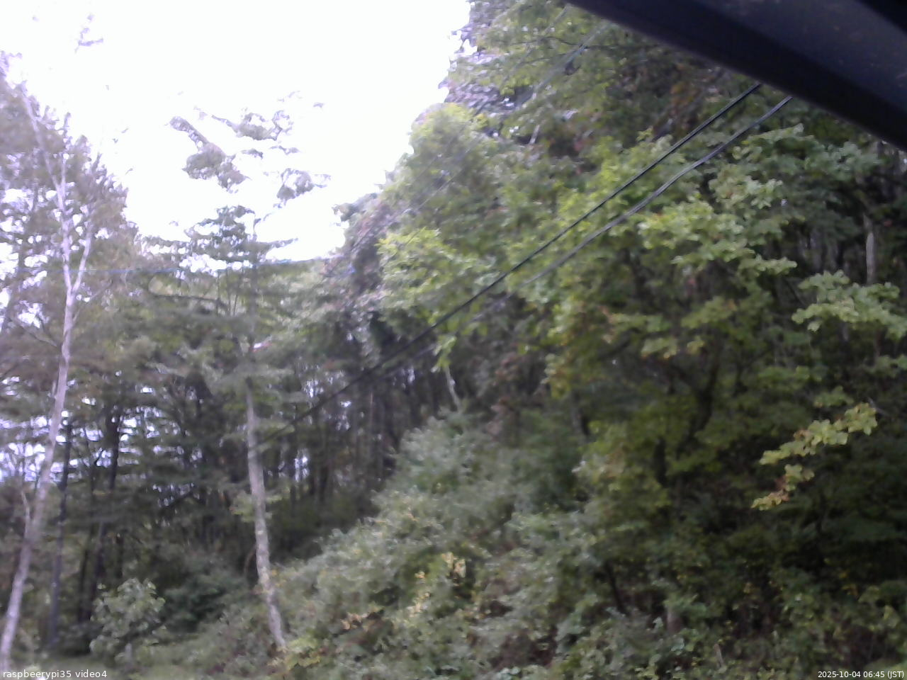 長野県菅平高原 ゆたか山荘 東側上空 2025/10/04 06:45