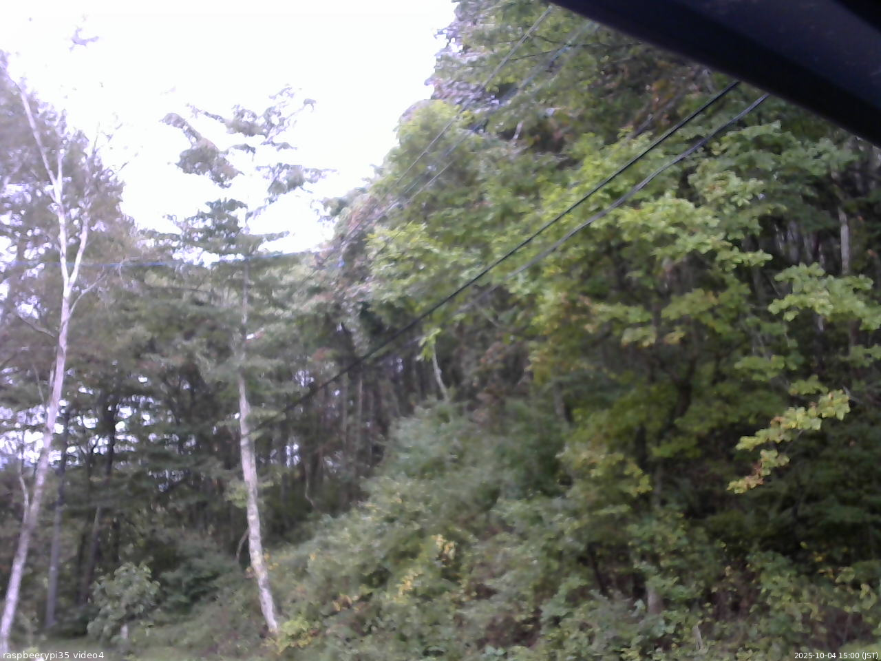 長野県菅平高原 ゆたか山荘 東側上空 2025/10/04 15:00