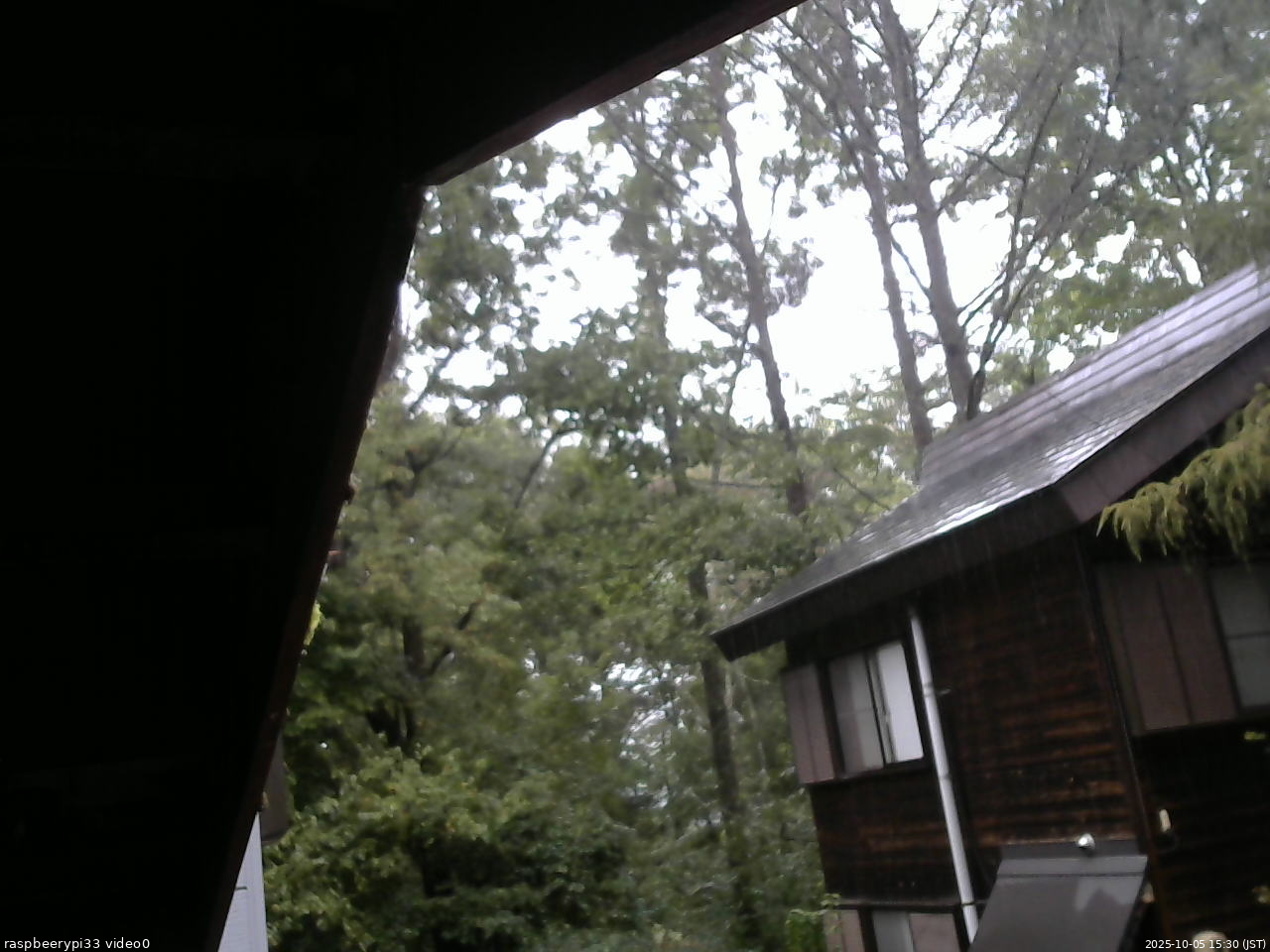 長野県菅平高原 ゆたか山荘 北側 2025/10/05 15:30