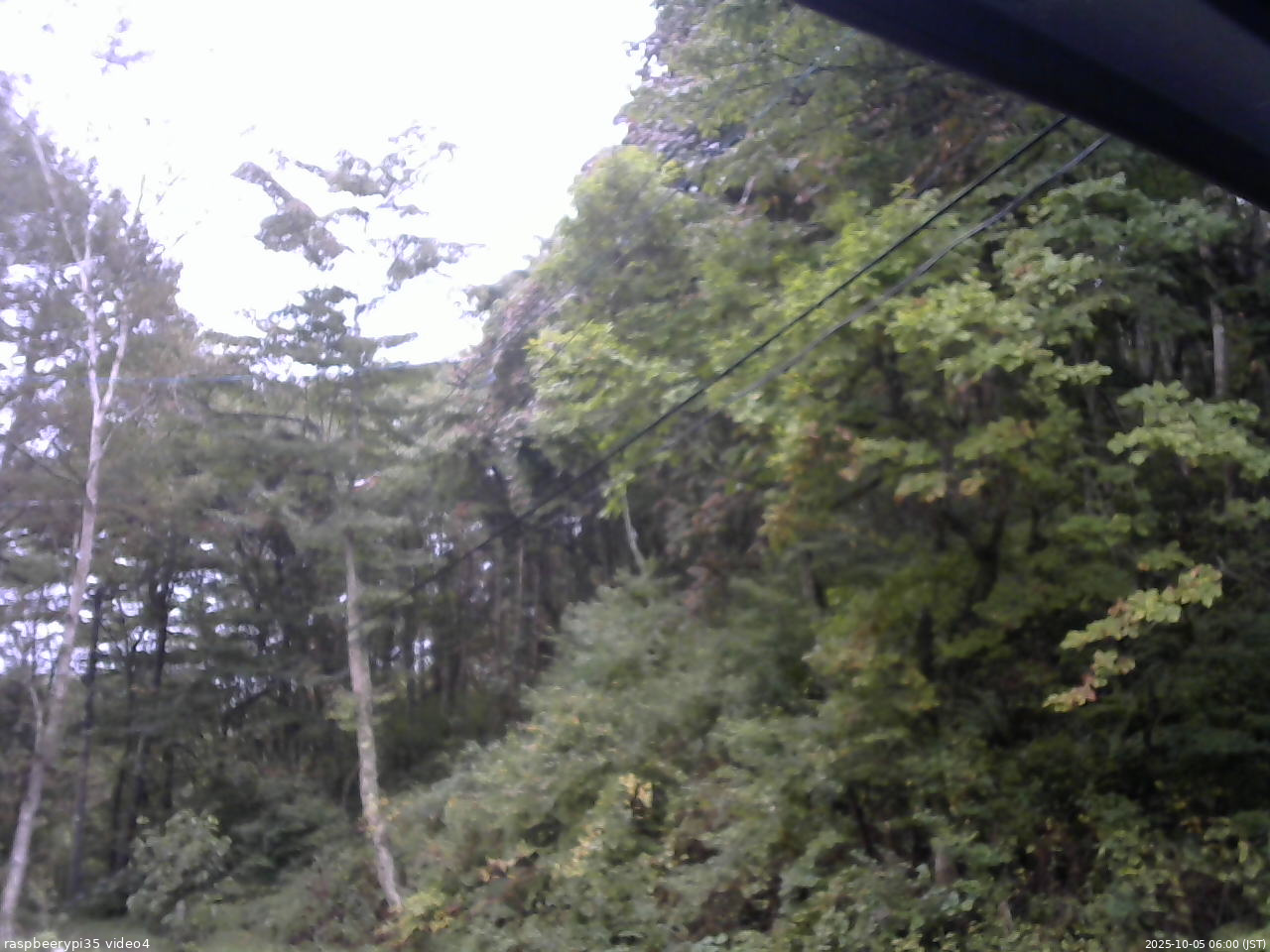 長野県菅平高原 ゆたか山荘 東側上空 2025/10/05 06:00