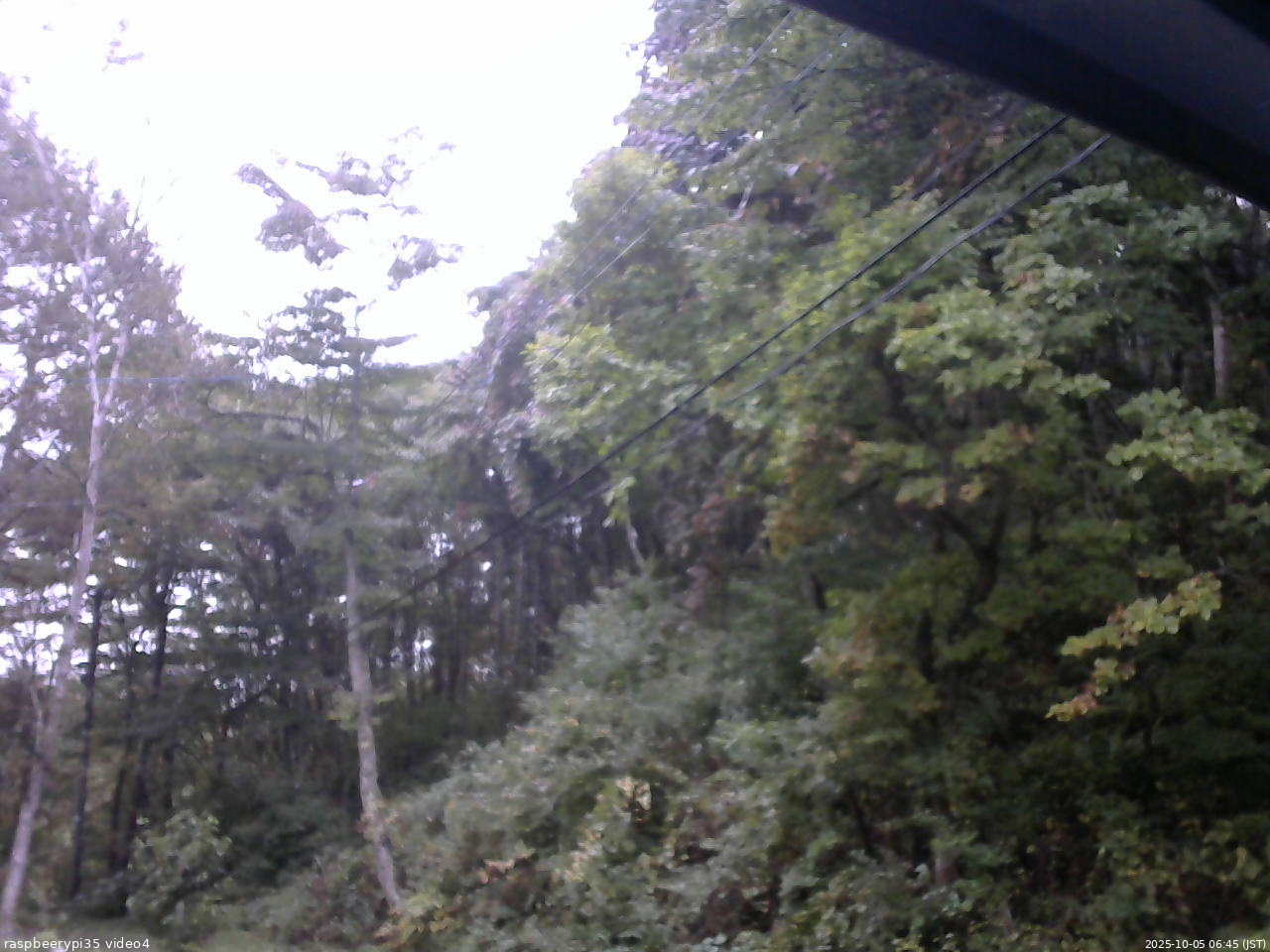長野県菅平高原 ゆたか山荘 東側上空 2025/10/05 06:45
