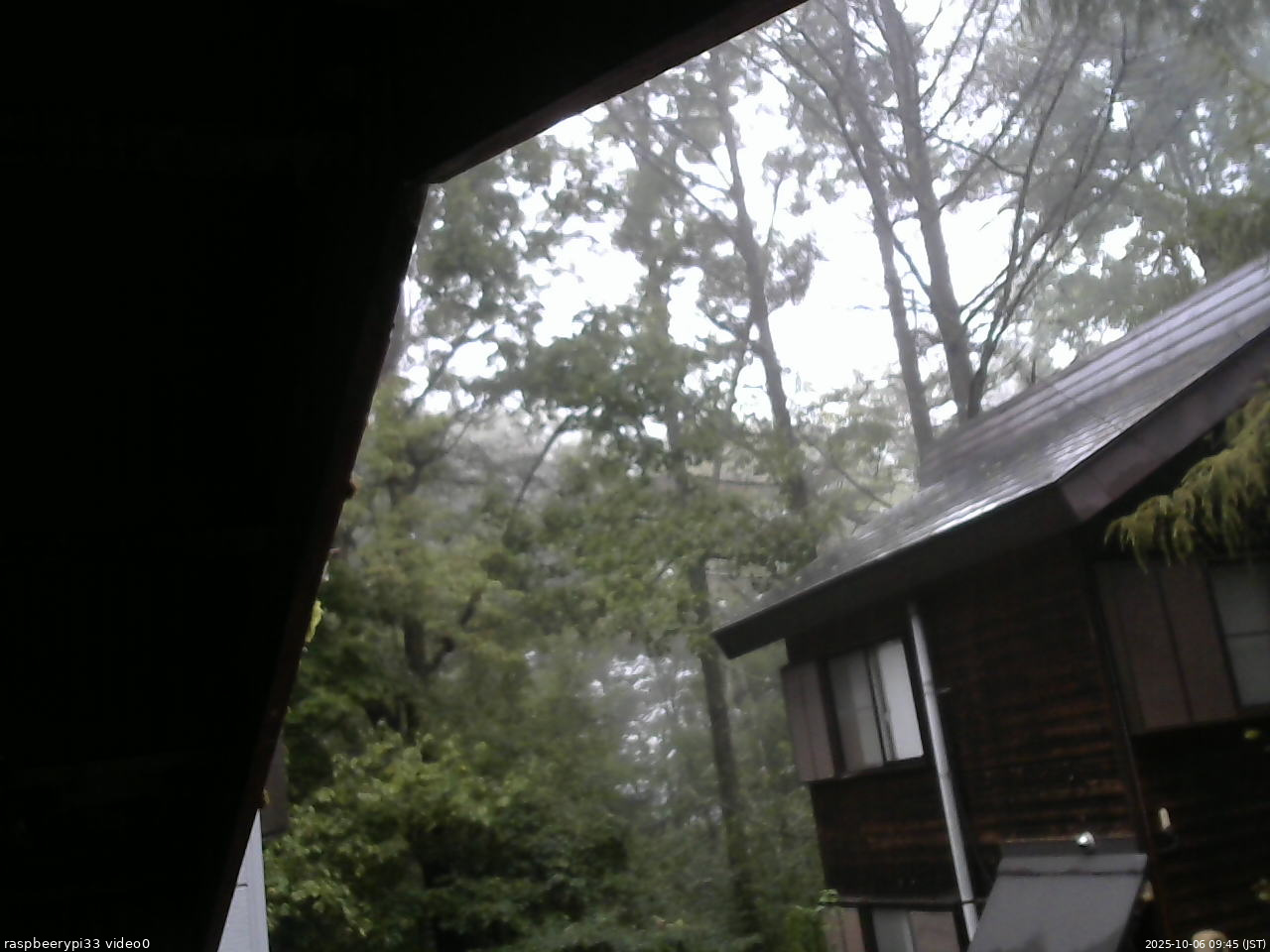 長野県菅平高原 ゆたか山荘 北側 2025/10/06 09:45