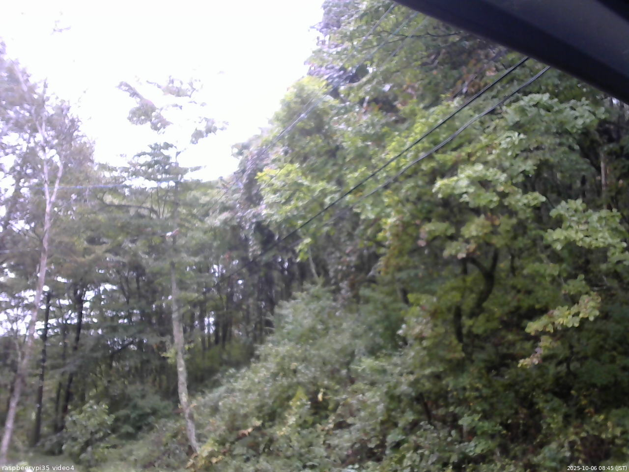 長野県菅平高原 ゆたか山荘 東側上空 2025/10/06 08:45