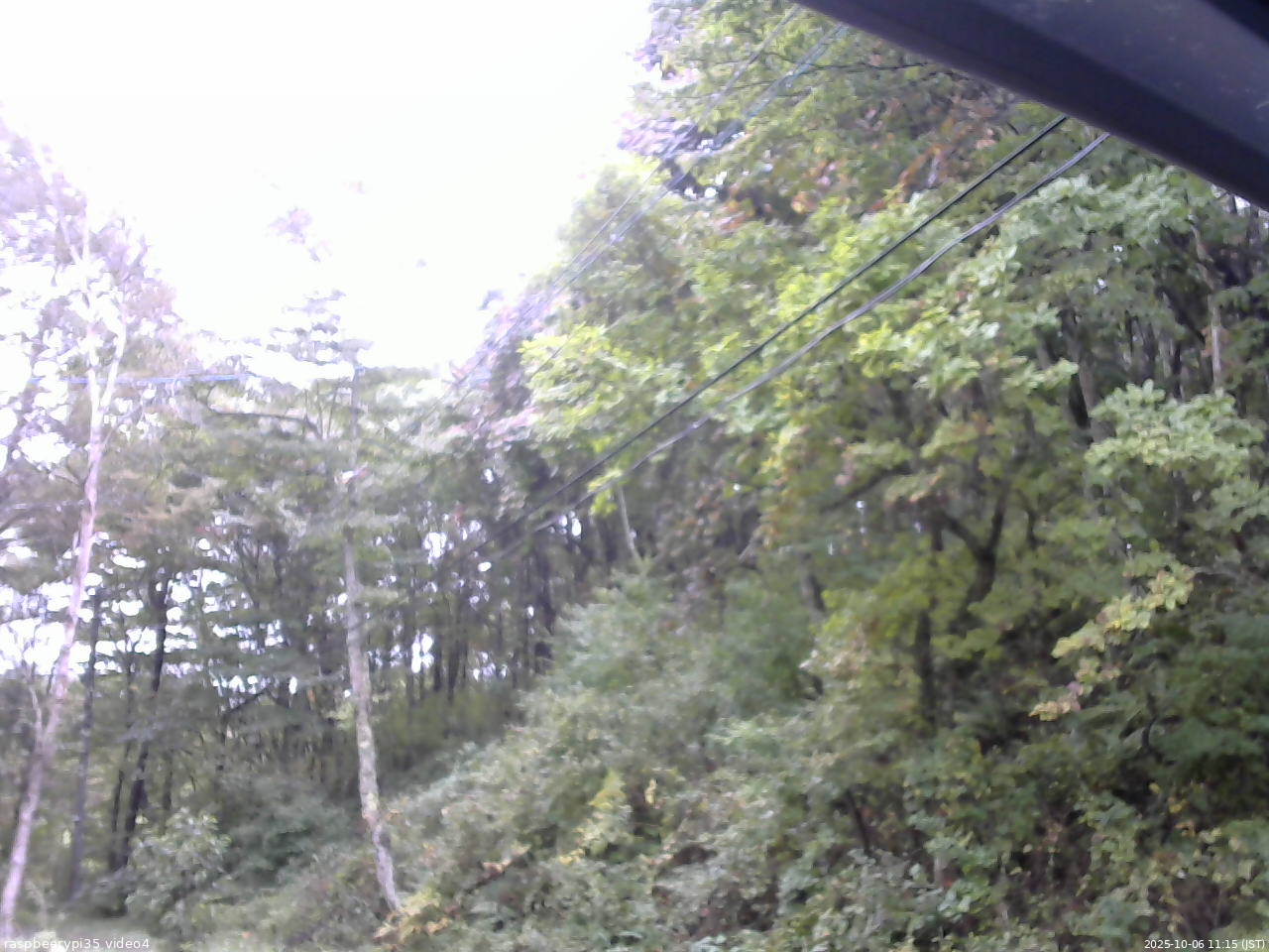 長野県菅平高原 ゆたか山荘 東側上空 2025/10/06 11:15