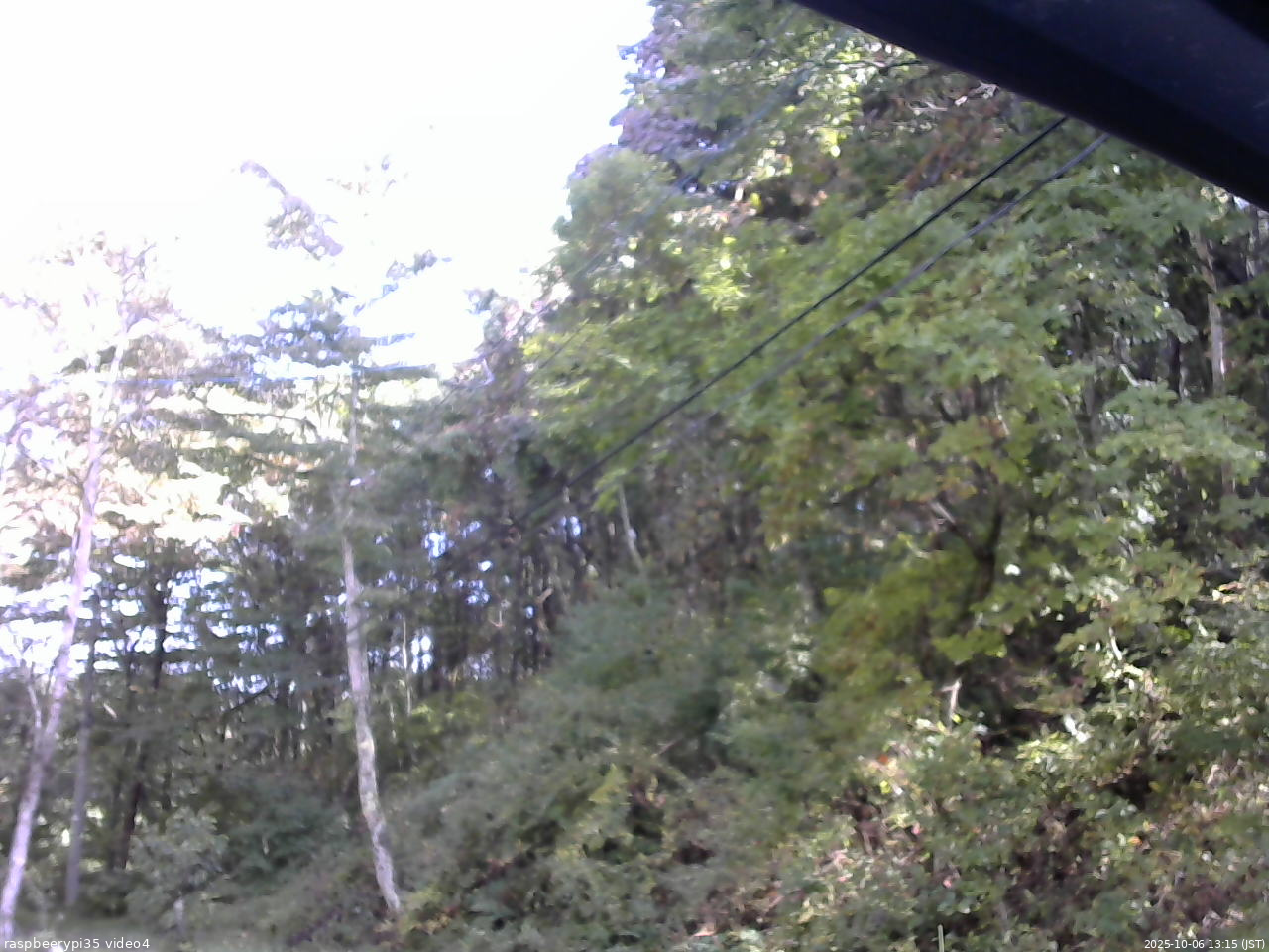 長野県菅平高原 ゆたか山荘 東側上空 2025/10/06 13:15