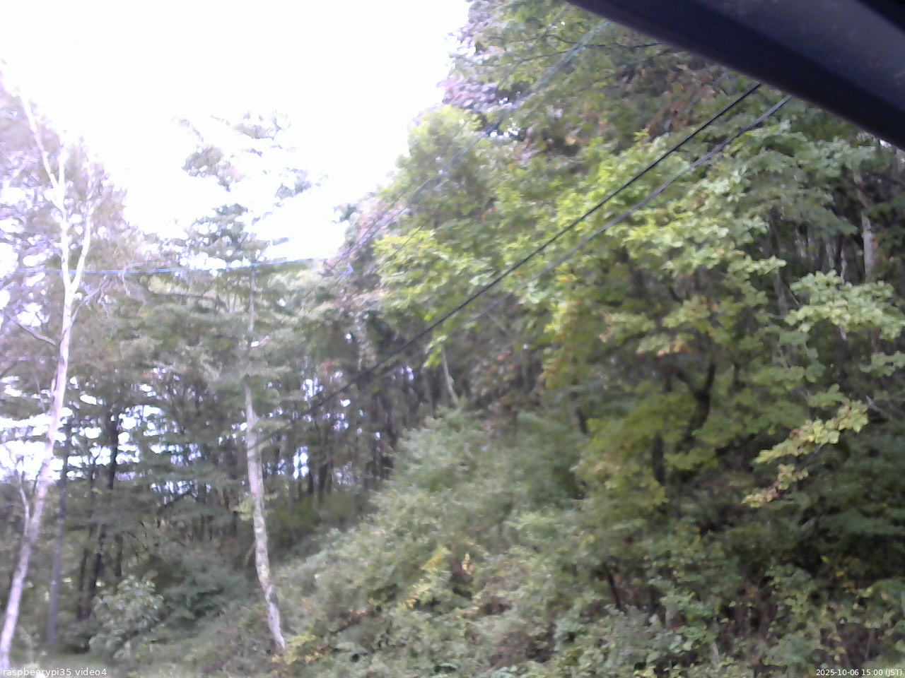 長野県菅平高原 ゆたか山荘 東側上空 2025/10/06 15:00
