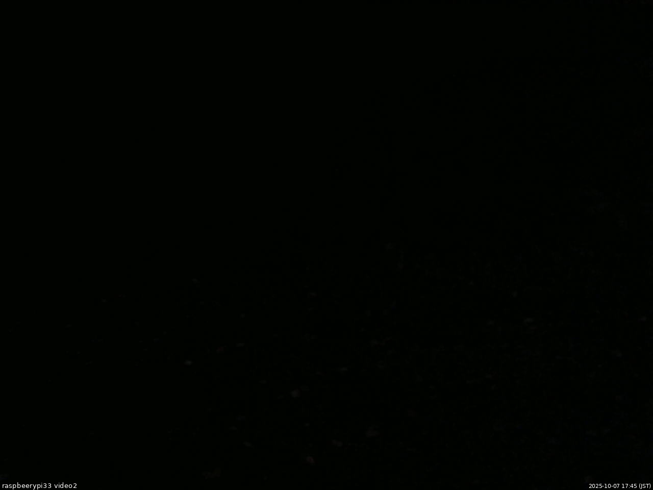 長野県菅平高原 ゆたか山荘 南側 2025/10/07 17:45
