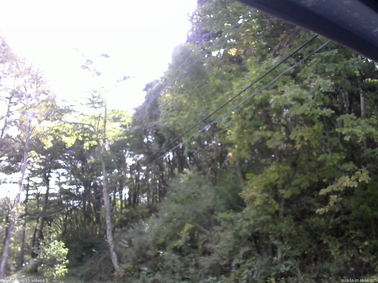 長野県菅平高原 ゆたか山荘 東側上空 2025/10/07 09:00