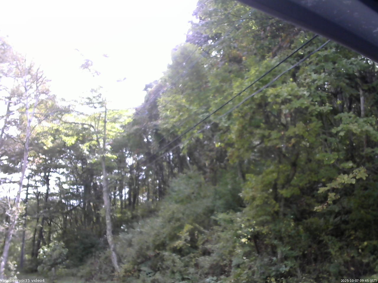 長野県菅平高原 ゆたか山荘 東側上空 2025/10/07 09:45