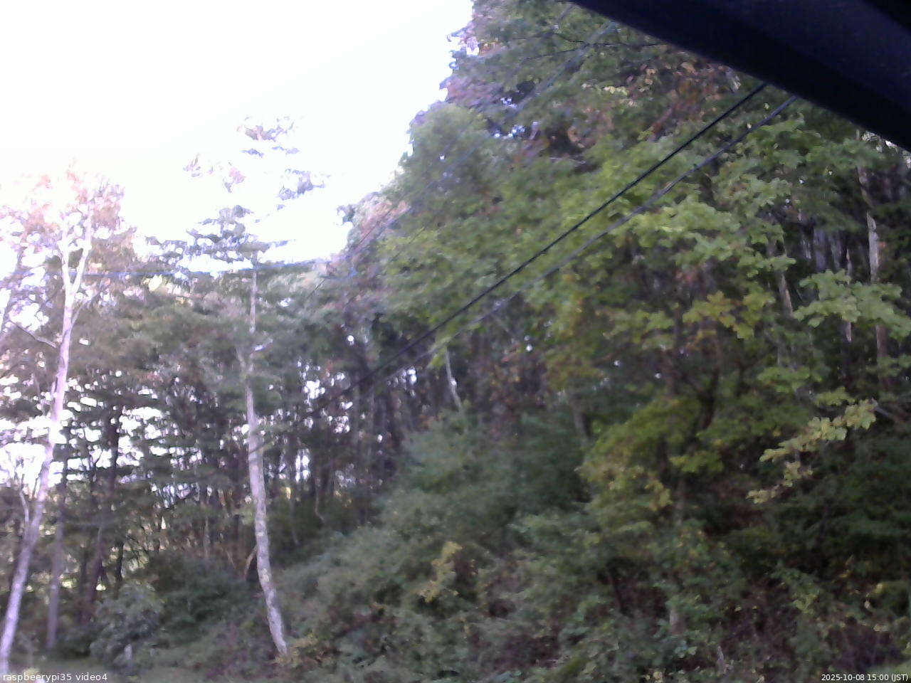 長野県菅平高原 ゆたか山荘 東側上空 2025/10/08 15:00