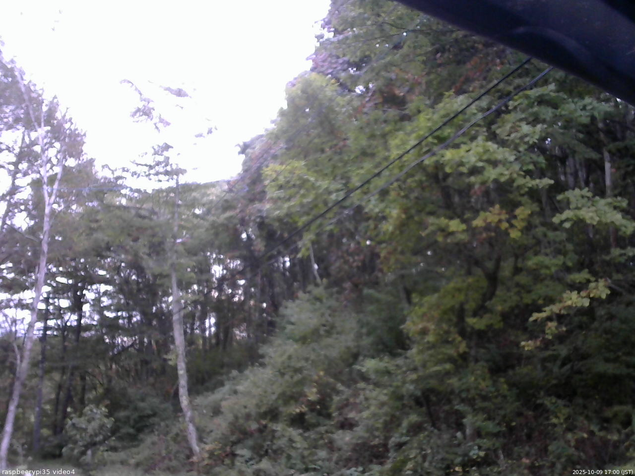 長野県菅平高原 ゆたか山荘 東側上空 2025/10/09 17:00