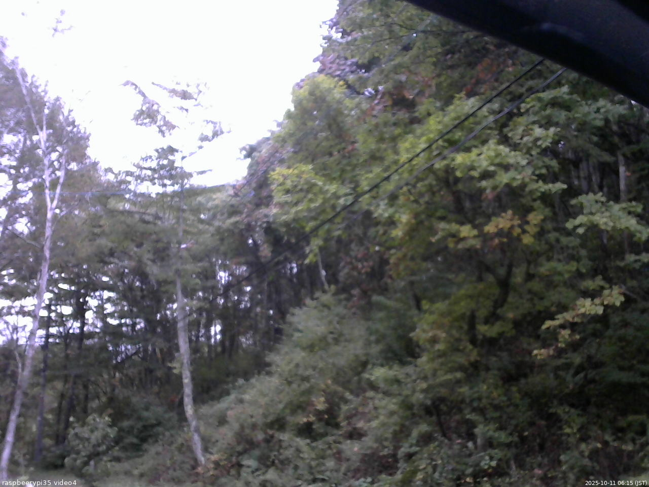 長野県菅平高原 ゆたか山荘 東側上空 2025/10/11 06:15