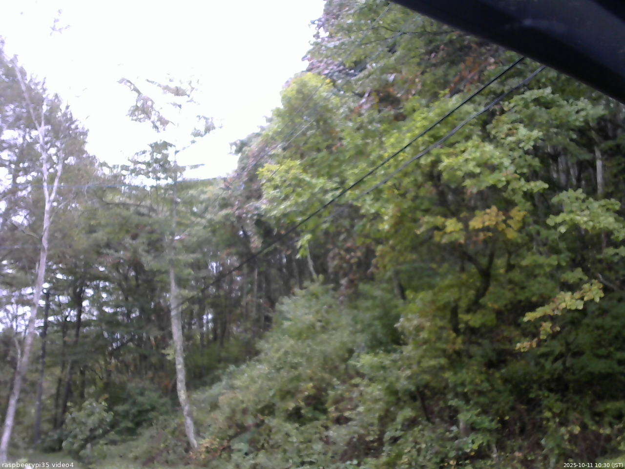 長野県菅平高原 ゆたか山荘 東側上空 2025/10/11 10:30