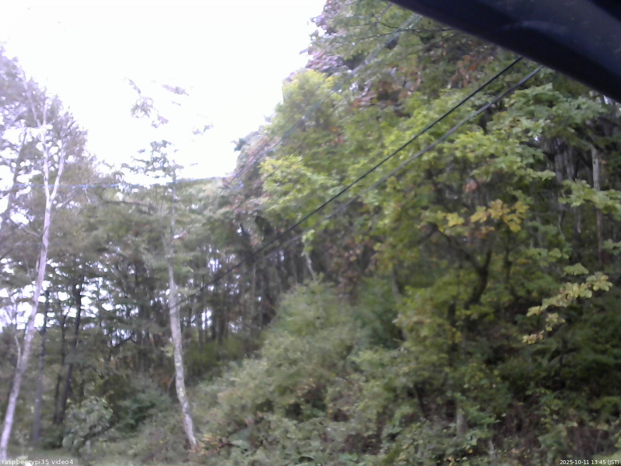 長野県菅平高原 ゆたか山荘 東側上空 2025/10/11 13:45