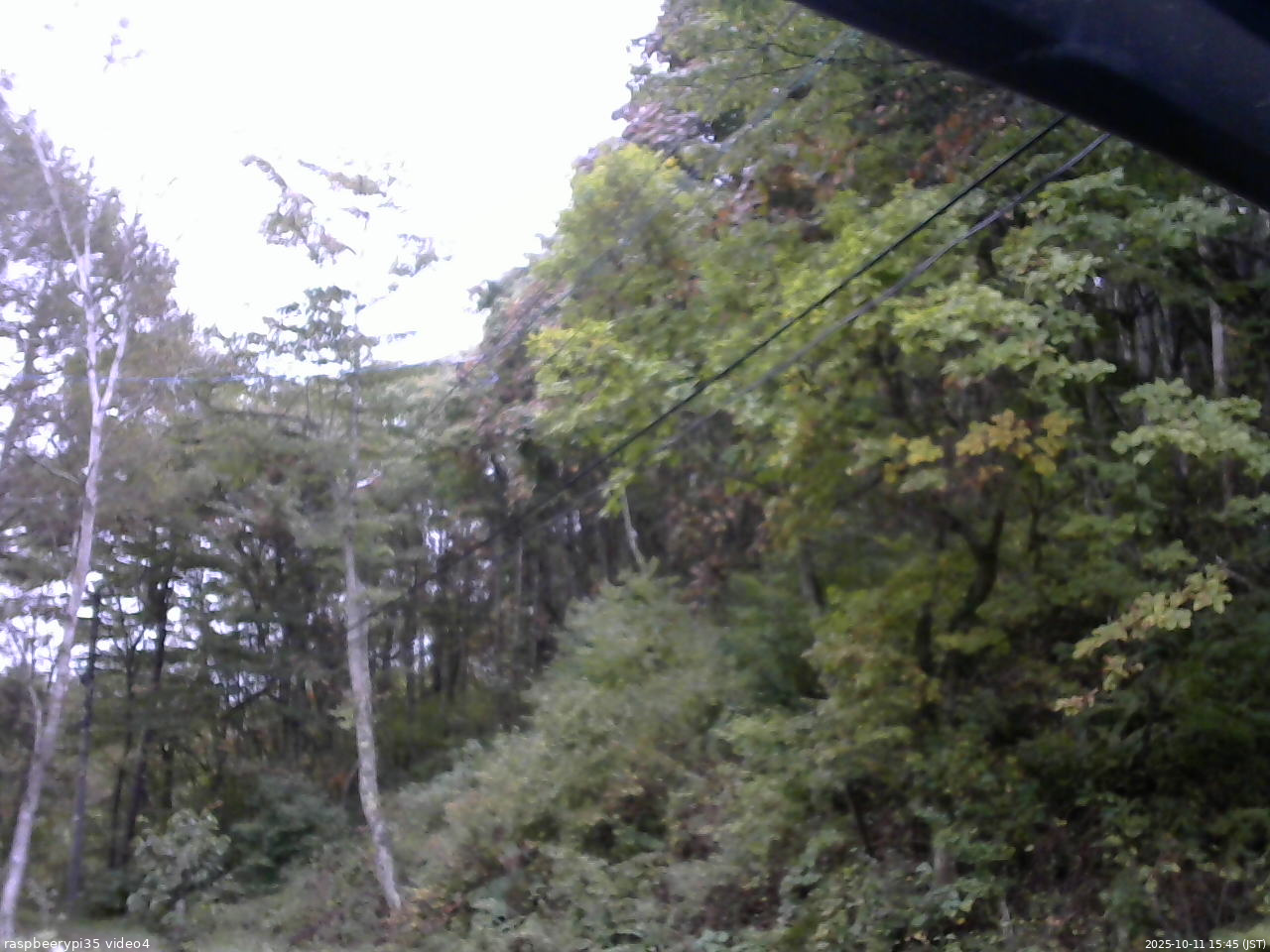 長野県菅平高原 ゆたか山荘 東側上空 2025/10/11 15:45
