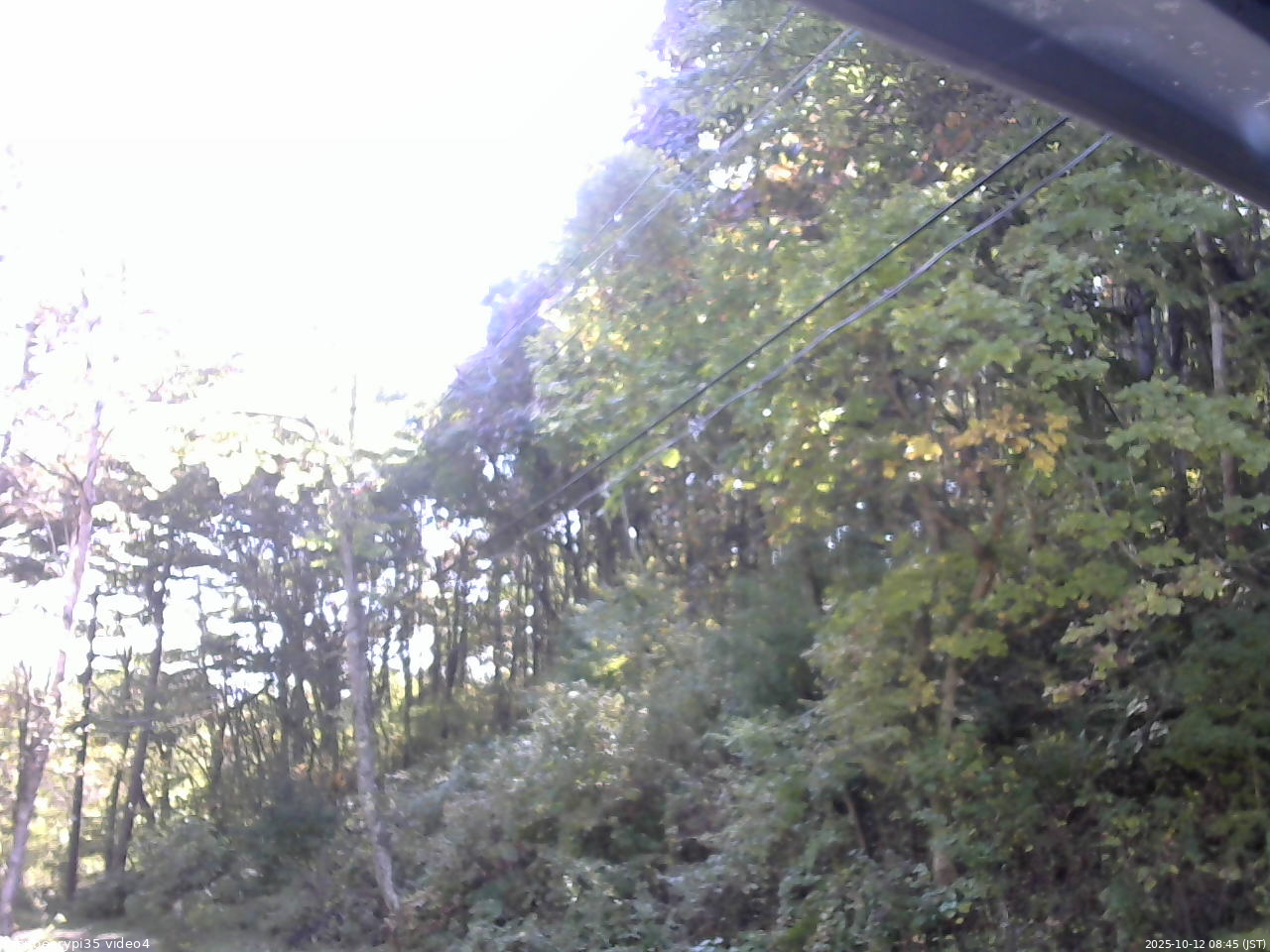 長野県菅平高原 ゆたか山荘 東側上空 2025/10/12 08:45