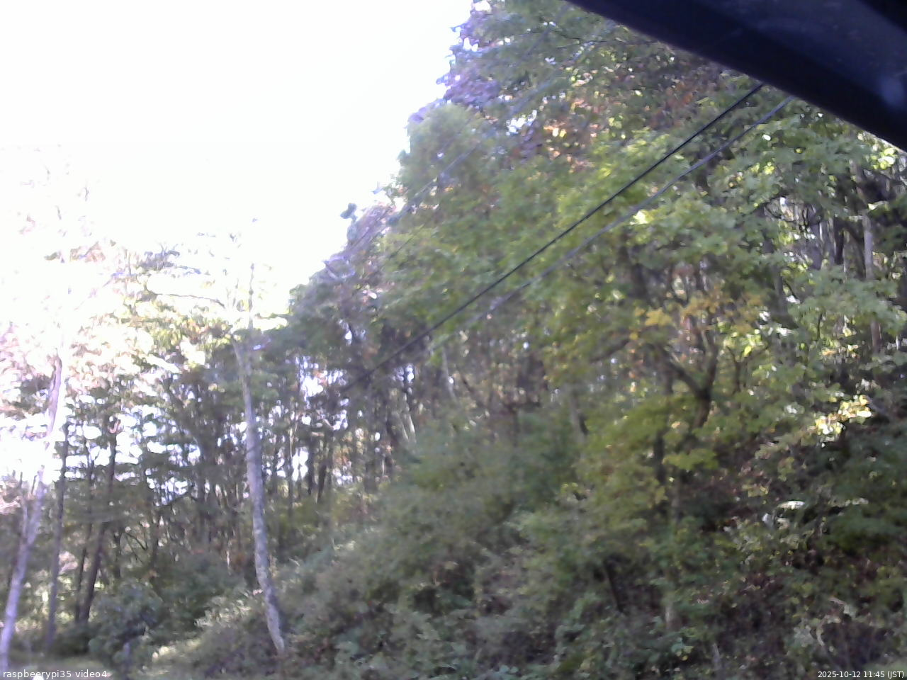 長野県菅平高原 ゆたか山荘 東側上空 2025/10/12 11:45