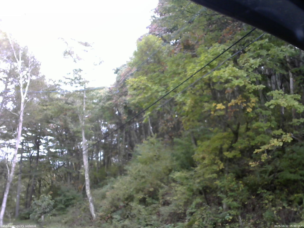 長野県菅平高原 ゆたか山荘 東側上空 2025/10/12 15:30