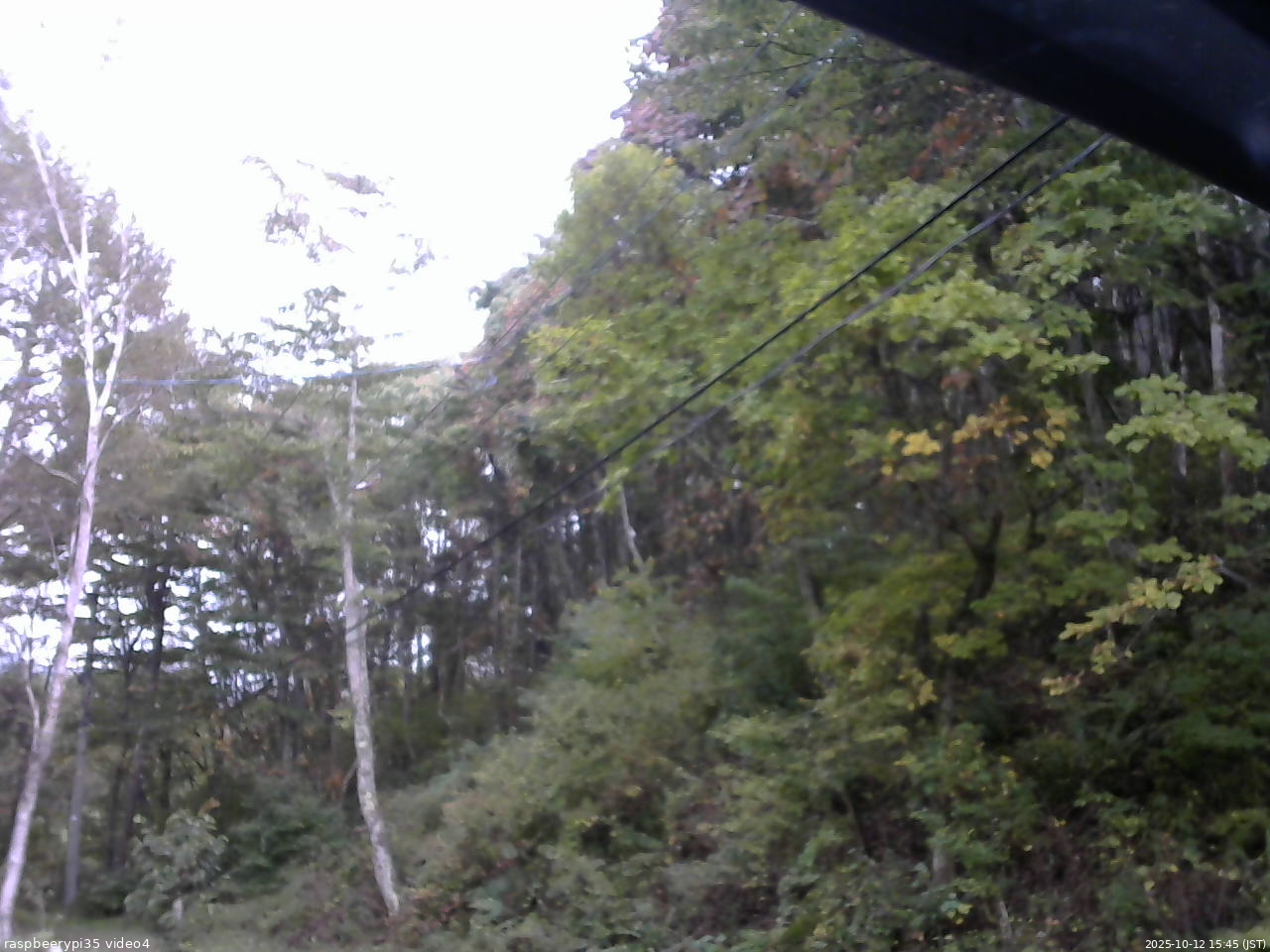 長野県菅平高原 ゆたか山荘 東側上空 2025/10/12 15:45