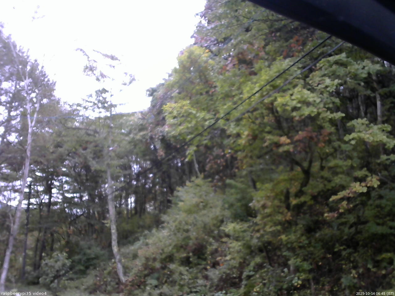 長野県菅平高原 ゆたか山荘 東側上空 2025/10/14 06:45