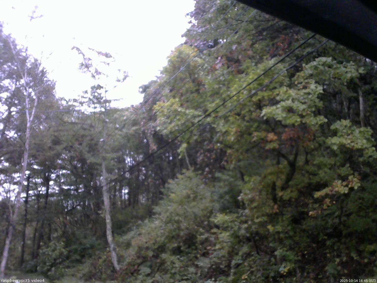 長野県菅平高原 ゆたか山荘 東側上空 2025/10/14 16:45