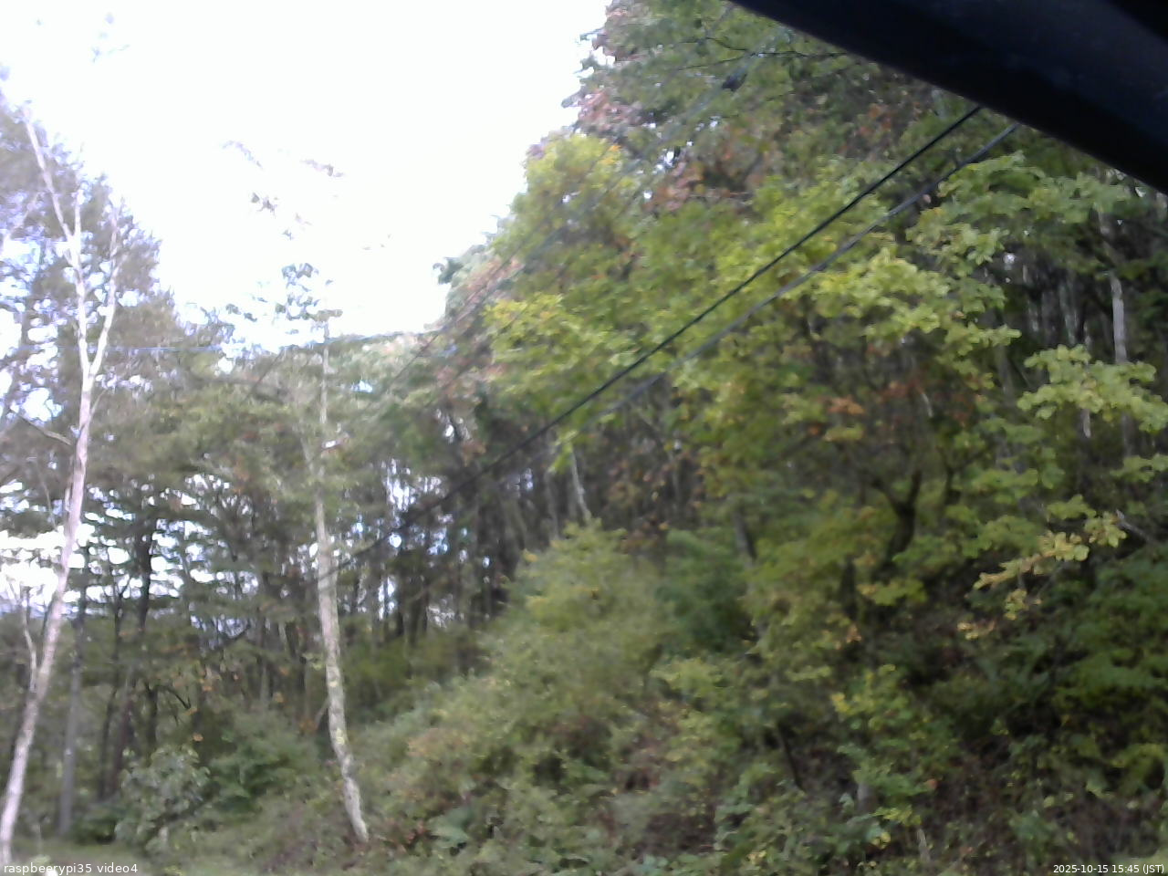 長野県菅平高原 ゆたか山荘 東側上空 2025/10/15 15:45